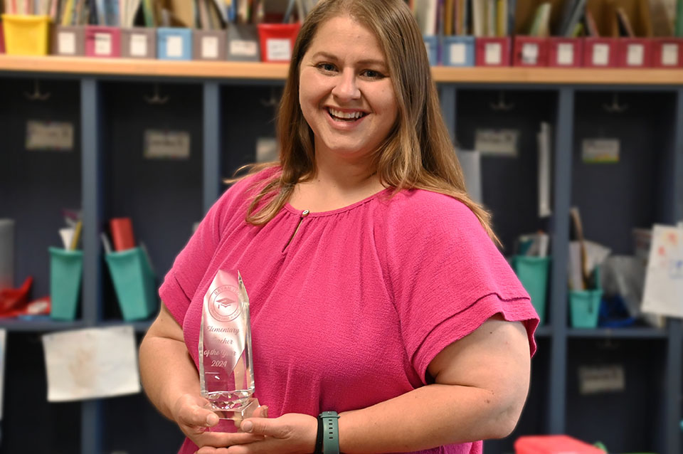 Blinn Early Childhood Education Instructor Tami Glenn has been a kindergarten teacher at Anson Jones Elementary for 12 years