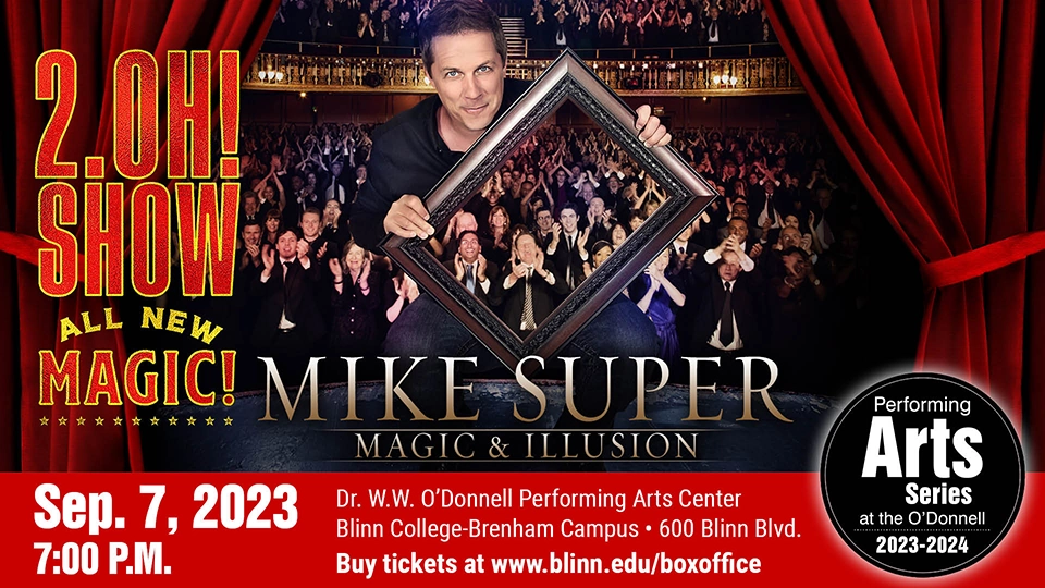 Mike Super returns to the O'Donnell Center at 7 p.m. Thursday, Sept. 7