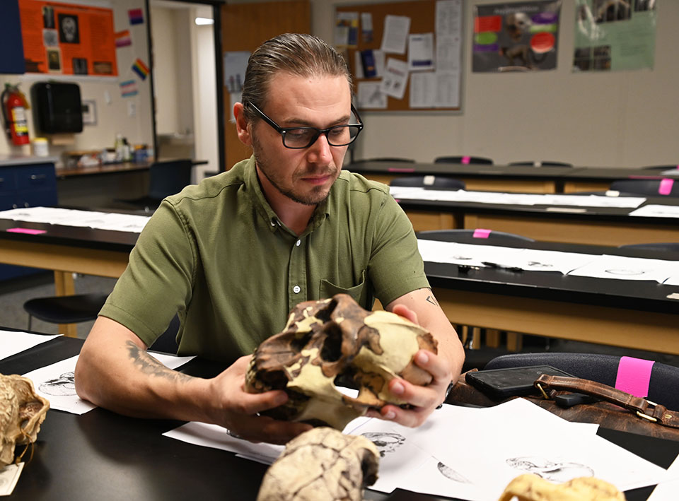 Daniel McCoy unearths a passion for archaeology and ancient cultures through Blinn’s Anthropology Program